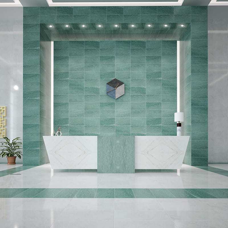 Каменная мозаика в ванной