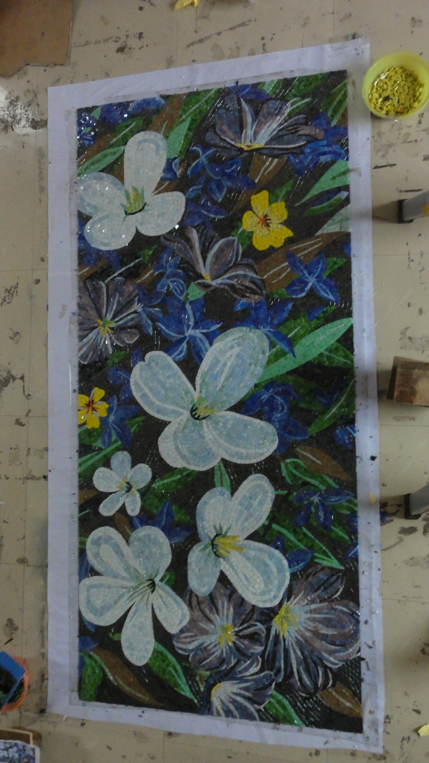 Мозаика Цветы 15