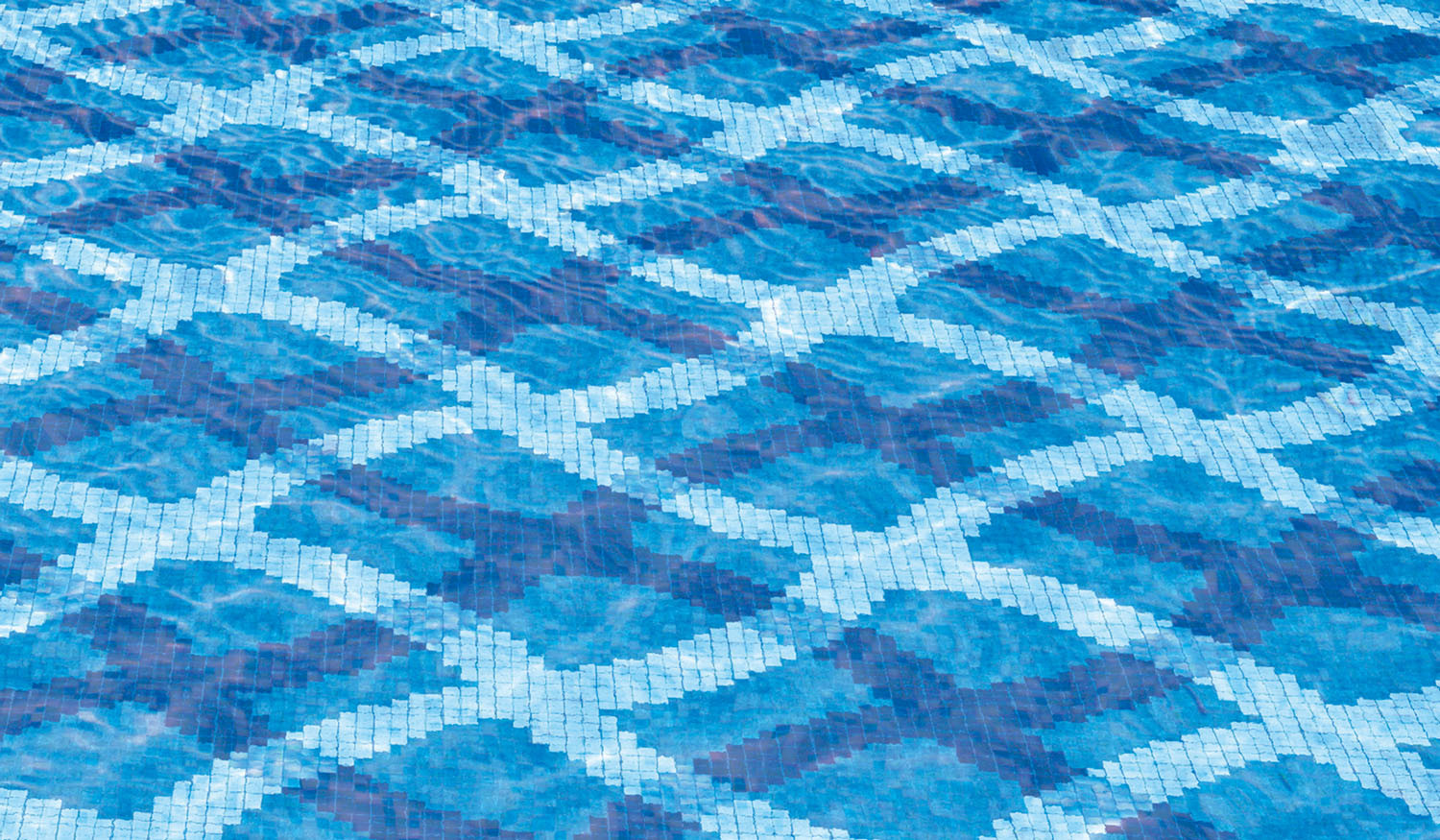 Мозаичное панно для бассейна BISAZZA Mirage Blue