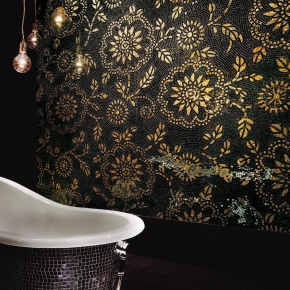 мозаичное панно в ванную sicis flower 3