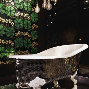 мозаичное панно в ванную sicis flower 6