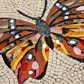 мозаичное панно в ванную sicis butterfly 5
