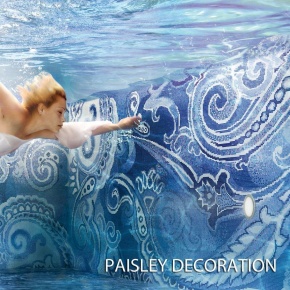 мозаичный декор для бассейна sicis paysley decoration