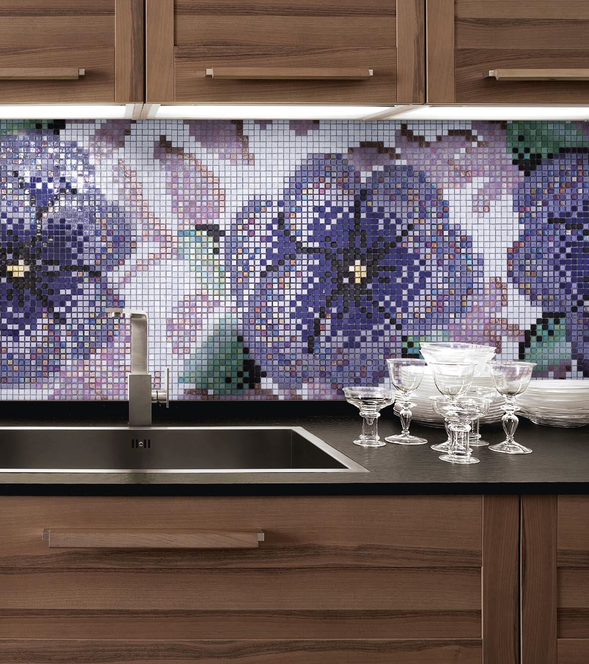 Мозаичный декор  SICIS Violet
